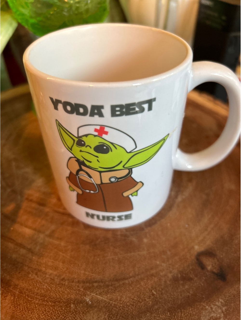 Yoda Best Nurse Ceramic Coffee Mug